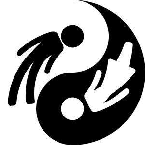 equal genders in yin-yang symbol