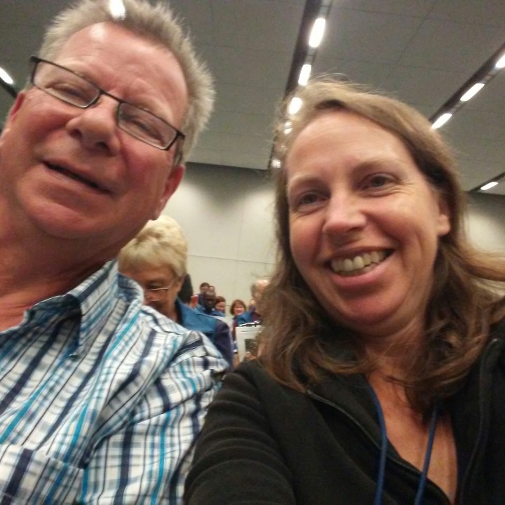 Neil and Sheila at Toastmasters 2017 International Convention